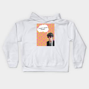 Jin- No thoughts, head empty Kids Hoodie